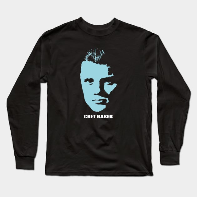 Chet Baker Long Sleeve T-Shirt by ProductX